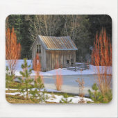 Schnee-Halle Mousepad (Vorne)