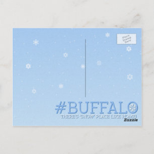 "Schnee" hält uns jetzt in Buffalo auf Postkarte