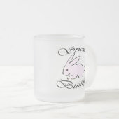 Schnee-Häschen, BigBlackCock Königin von Spades2 Mattglastasse (VorderseiteRechts)