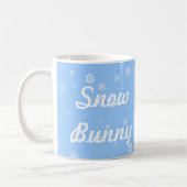 Schnee-Häschen Kaffeetasse (Links)