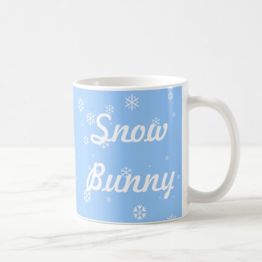 Schnee-Häschen Kaffeetasse (Rechts)