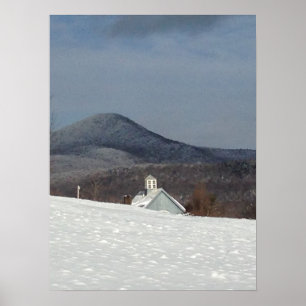 Schnee-Haus Poster