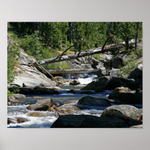 "Schnee-Himmel " Poster