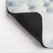 Schnee-Hintergrund - Mousepad (Ecke)