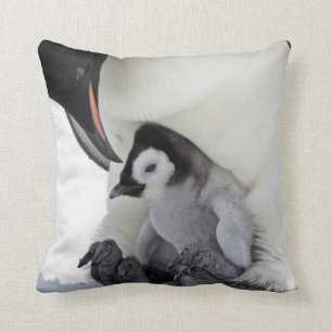Schnee-Hügel-Insel des Kaiser-Pinguin-  Kissen