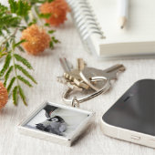 Schnee-Hügel-Insel des Kaiser-Pinguin-| Schlüsselanhänger (Seite)