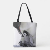 Schnee-Hügel-Insel des Kaiser-Pinguin-| Tasche (Rückseite)