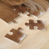 Schnee-Hundegolden retriever Puzzle (Seite)