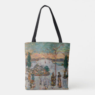 Schnee im April von Maurice Prendergast, Vintage A Tasche
