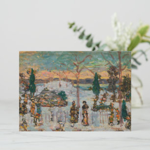 Schnee im April von Maurice Prendergast, Vintage K