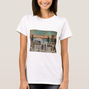 Schnee im April von Maurice Prendergast, Vintage K T-Shirt