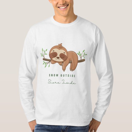 Schnee im Innern T-Shirt (Vorderseite)