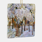 Schnee im Oktober, Kunst, Keramikornament (Rechts)