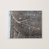 Schnee im Park Puzzle (Horizontal)