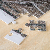 Schnee im Park Puzzle (Seite)