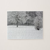 Schnee im Park Puzzle (Horizontal)
