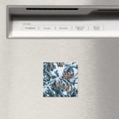 Schnee im Pines Magnet (In Situ (Geschirrspüler))