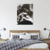 Schnee im Südzentrum von Alaska Leinwanddruck (Insitu (Schlafzimmer))