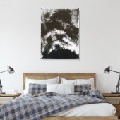 Schnee im Südzentrum von Alaska Leinwanddruck (Insitu (Schlafzimmer))