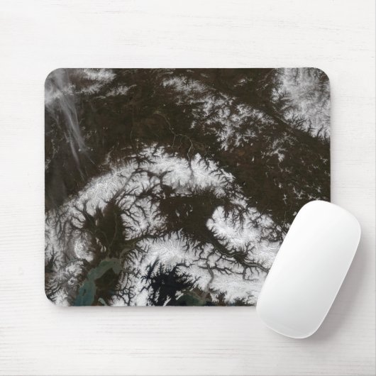 Schnee im Südzentrum von Alaska Mousepad (Mit Mouse)