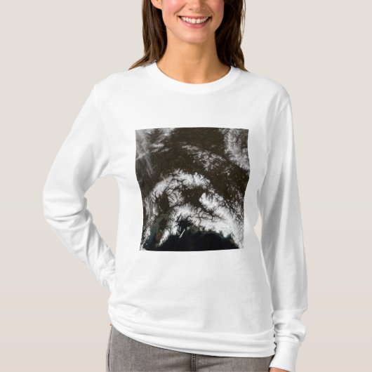 Schnee im Südzentrum von Alaska T-Shirt (Vorderseite)