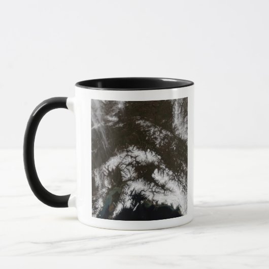 Schnee im Südzentrum von Alaska Tasse (Links)