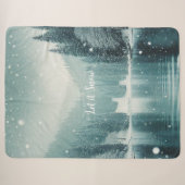 Schnee im Winter, Bergsee Sherpadecke (Vorderseite (Horizontal))
