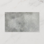 Schnee im Winter Visitenkarte (Rückseite)