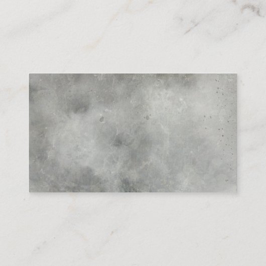 Schnee im Winter Visitenkarte (Rückseite)