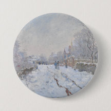 Schnee in Argenteuil (von Claude Monet)