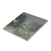 Schnee in Argenteuil von Claude Monet Fliese (Seite)