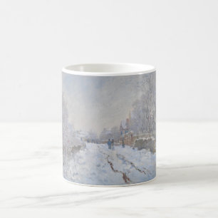 Schnee in Argenteuil (von Claude Monet) Kaffeetasse