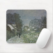 Schnee in Argenteuil von Claude Monet Mousepad (Mit Mouse)