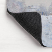 Schnee in Argenteuil (von Claude Monet) Mousepad (Ecke)