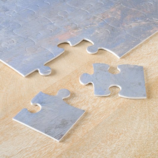 Schnee in Argenteuil (von Claude Monet) Puzzle (Seite)