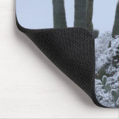 Schnee in Arizona Maus Pad Mousepad (Ecke)
