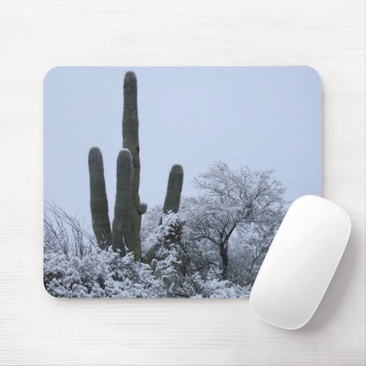 Schnee in Arizona Maus Pad Mousepad (Mit Mouse)