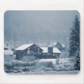 Schnee in Aspen-Mousepads Mousepad (Vorne)