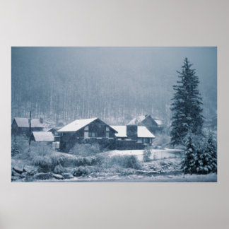 Schnee in Aspen Prints Poster