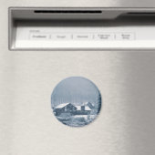 Schnee in Aspenmagneten Magnet (In Situ (Geschirrspüler))