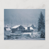 Schnee in aspischen Postkarten (Vorderseite)