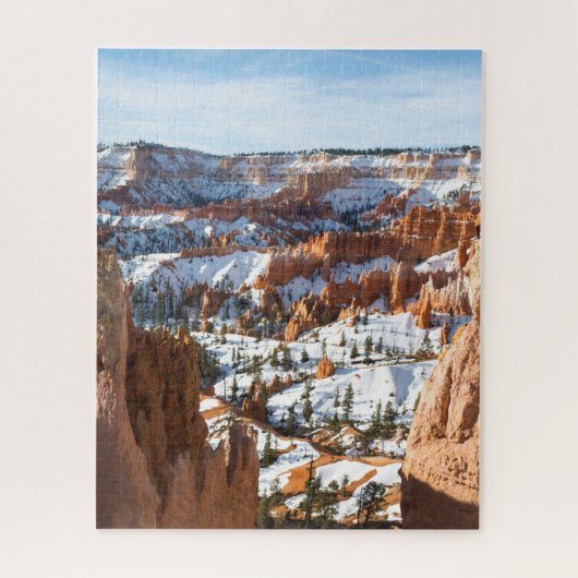 Schnee in Bryce Canyon - 1 Jigsaw Puzzle (Vertikal)