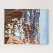 Schnee in Bryce Canyon - 1 Jigsaw Puzzle (Horizontal)