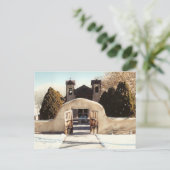 Schnee in Chimayo Postkarte (Stehend Vorderseite)