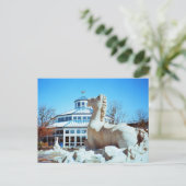 Schnee in Coolidge Postkarte (Stehend Vorderseite)