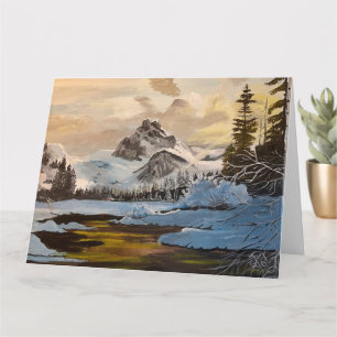 Schnee in den Rocky Mountains, von Gary Poling Karte