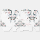 Schnee in der Liebe Schneekiefern Winter Brautpart Geschenkschachtel (Ungeklappt)