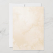 Schnee in der Liebe Winter Wunderland Brautparty Einladung (Rückseite)