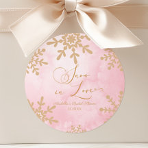 Schnee in der Liebe Winter Wunderland Brautparty