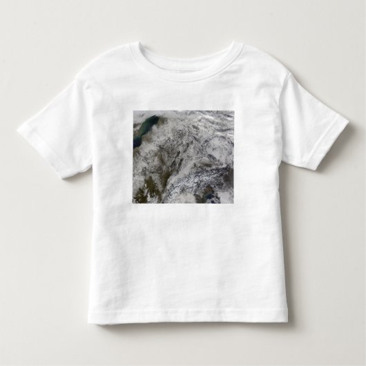 Schnee in Europa Kleinkind T-shirt (Vorderseite)